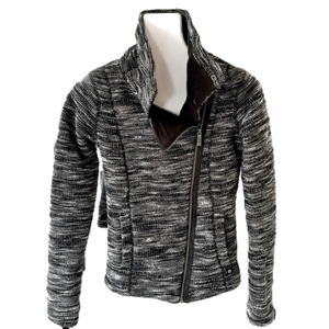 Bench Vail Fleece Lined Black & White Jacket